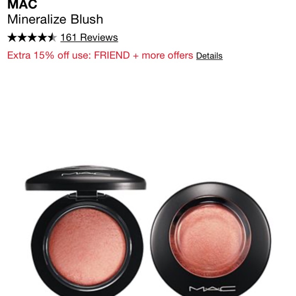 MAC Mineralize Blush in Petal Power